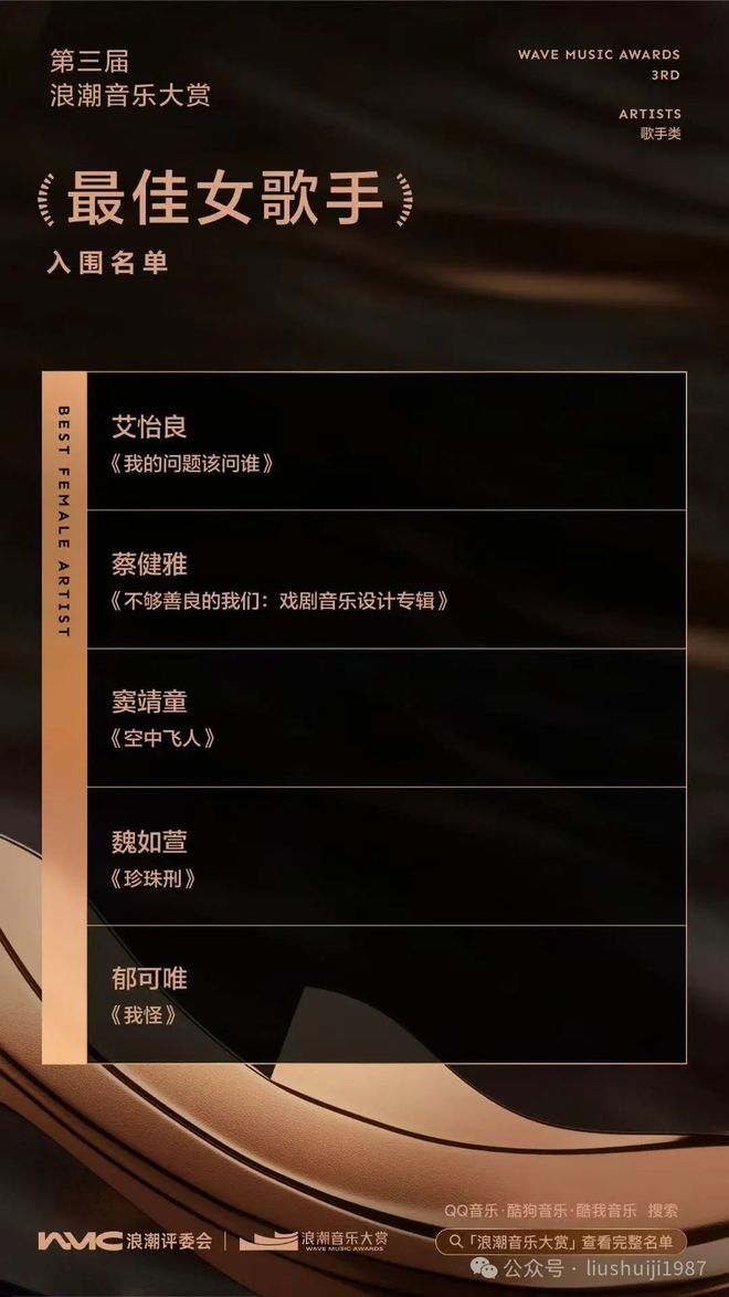 乐评人大讨论：第三届浪潮音乐大赏随乐坛变迁的多元化与时代性(图25)